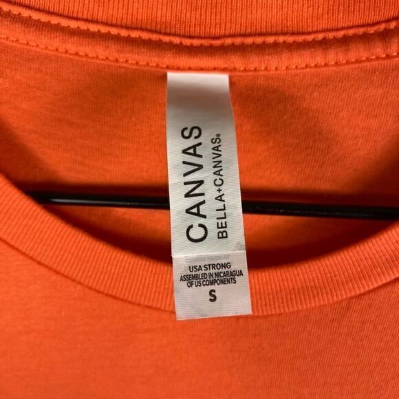 Disney Channel Games T-Shirt Adult Small Orange Graphic Tee Top Short Sleeve - Picture 2 of 9